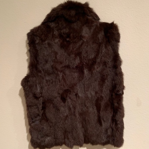 Saks Fifth Avenue vintage Fur Vest - Picture 2 of 3
